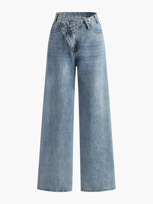 Elegantes denim jeans für damen