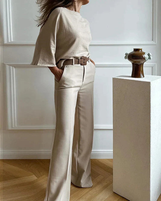 Elegantes Zweiteiliges Damen Set
