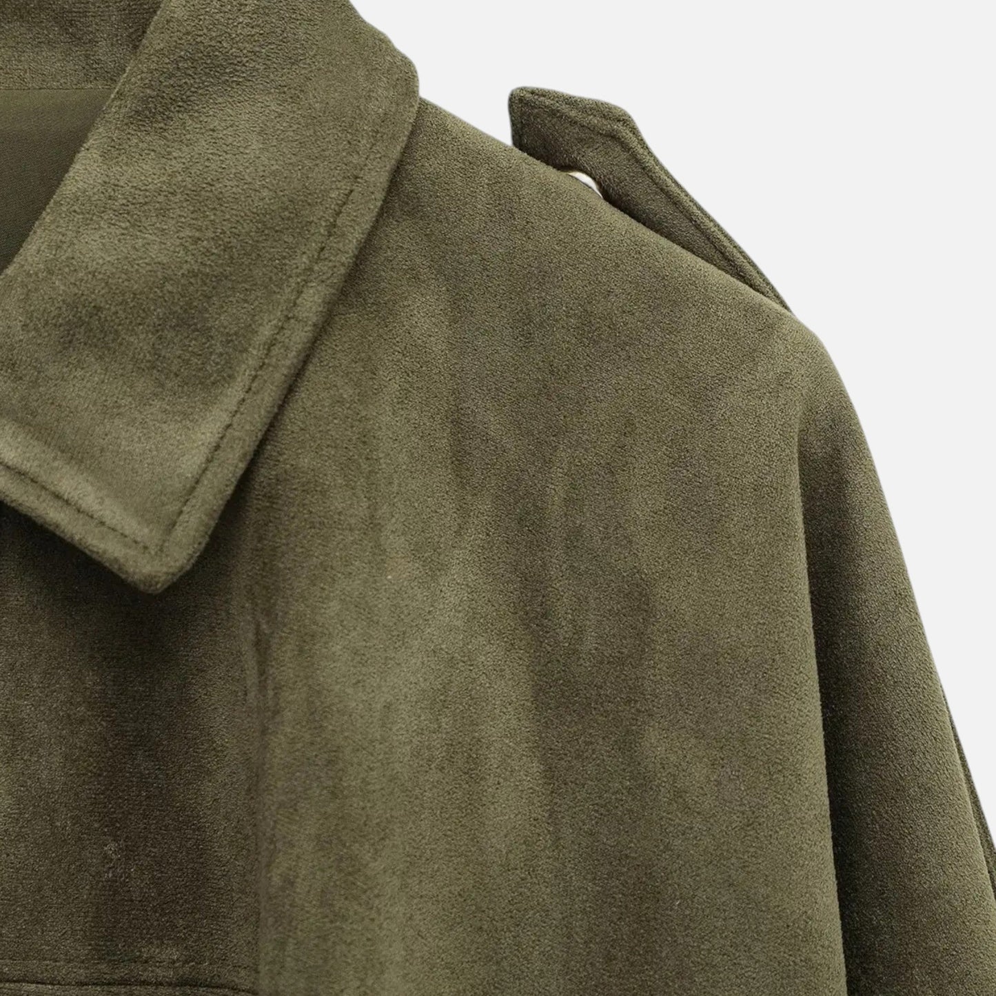 Stylish Elegance Women's Suede Jacket