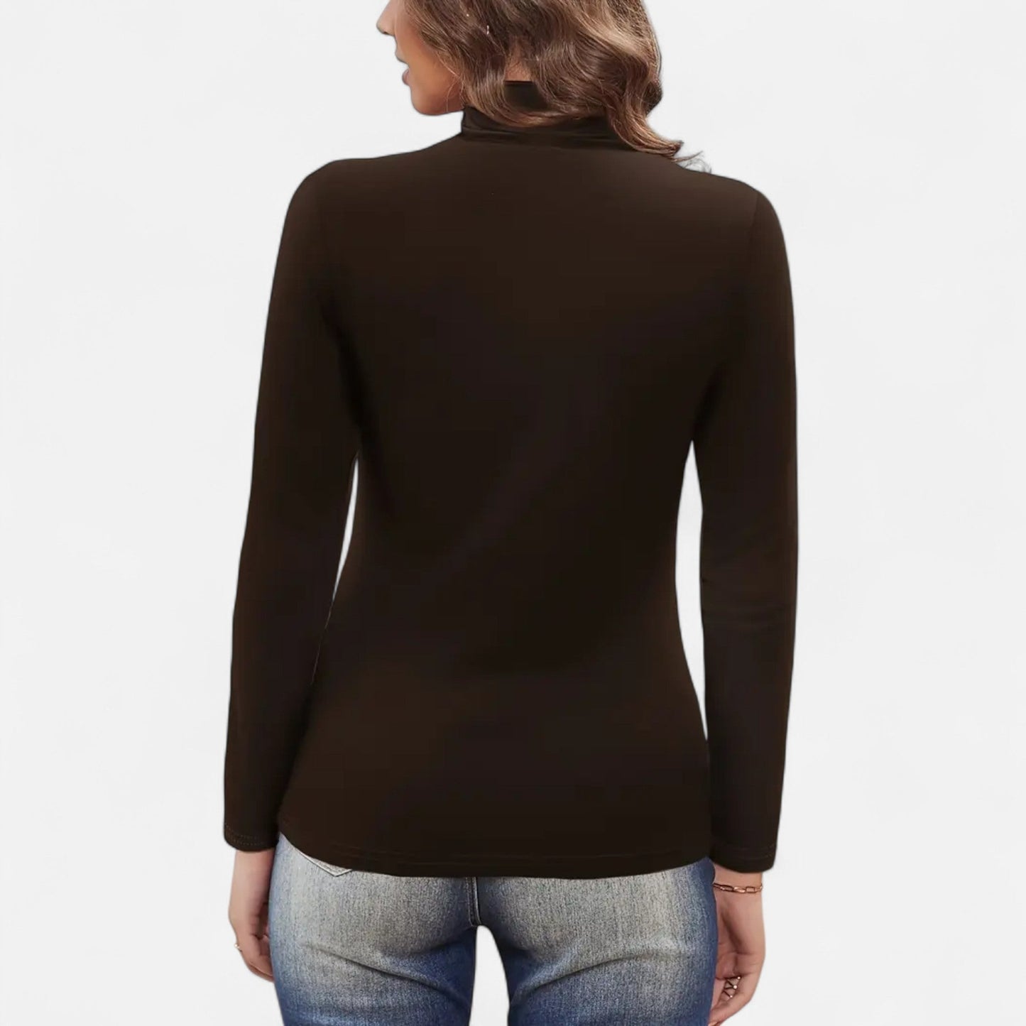 Elegant women's tops with stand-up collar