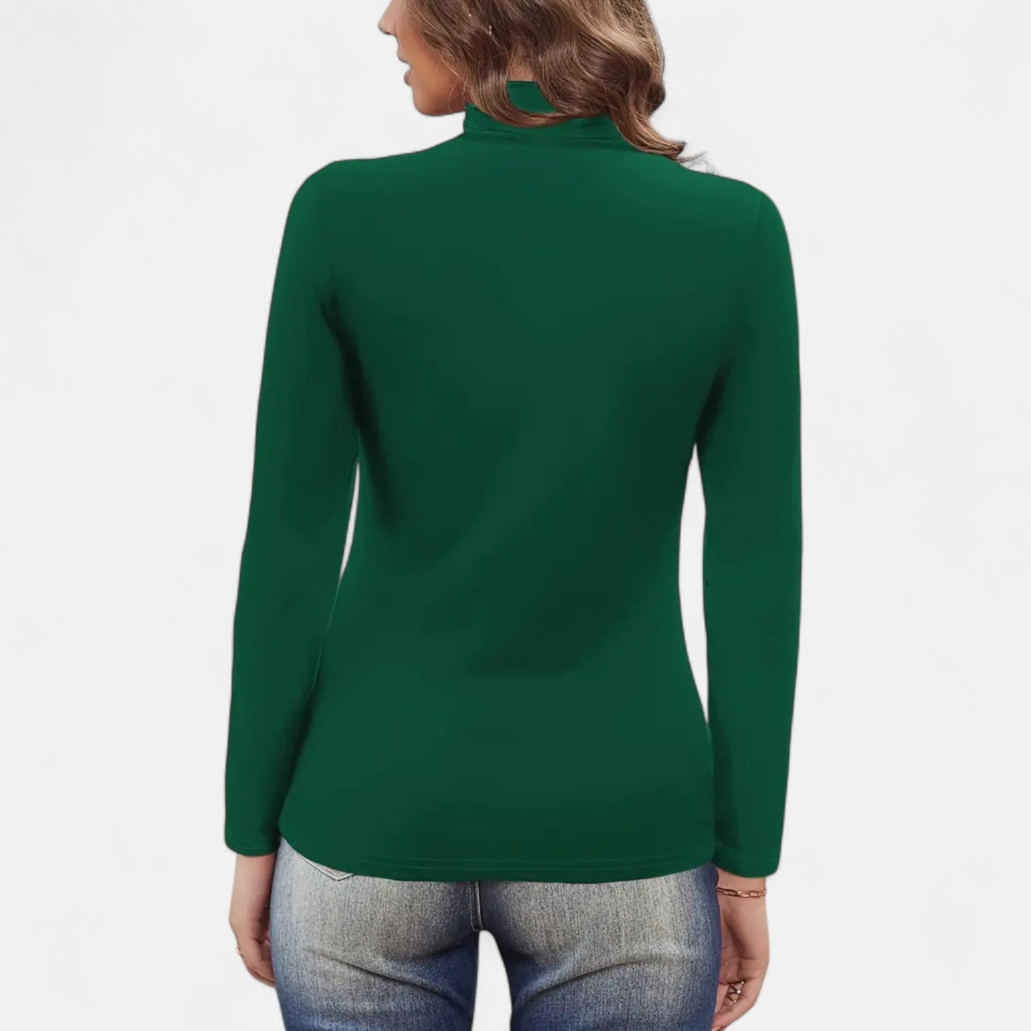 Elegant women's tops with stand-up collar