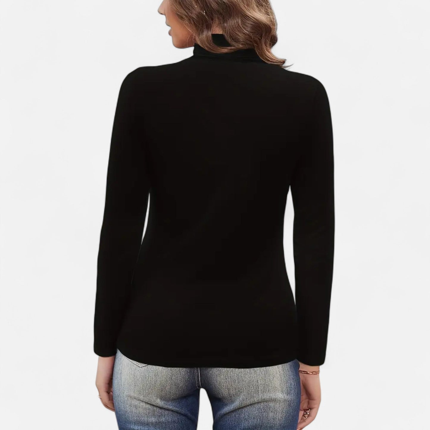 Elegant women's tops with stand-up collar