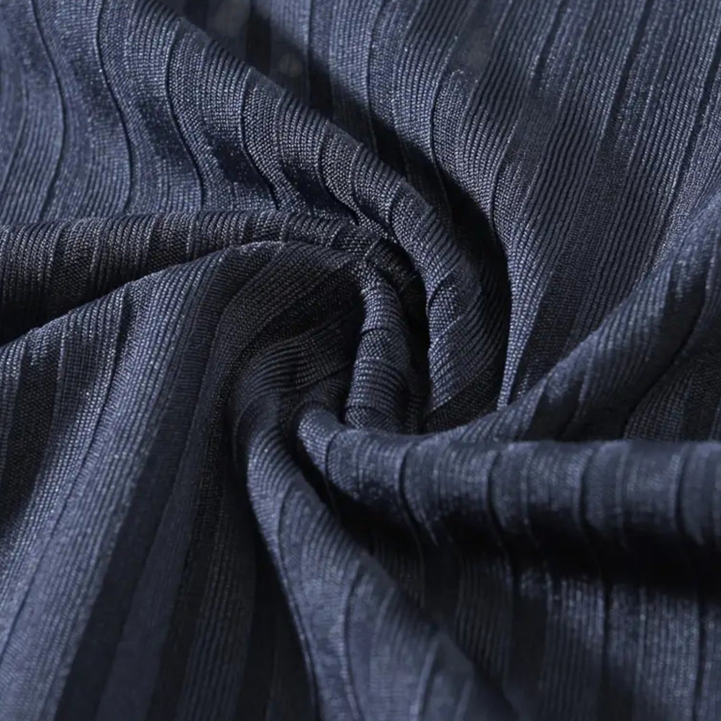 Ribbed long-sleeve shirt for men