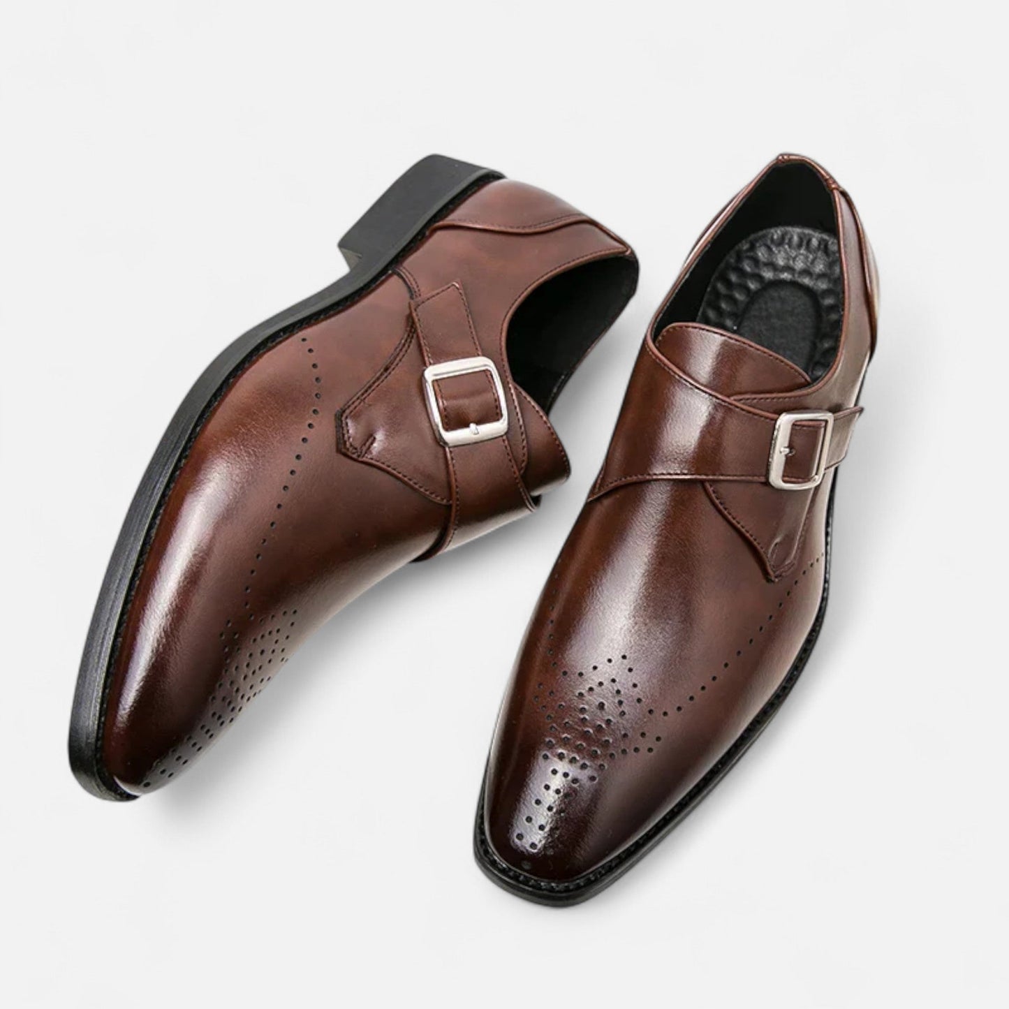 Men's monk strap shoes