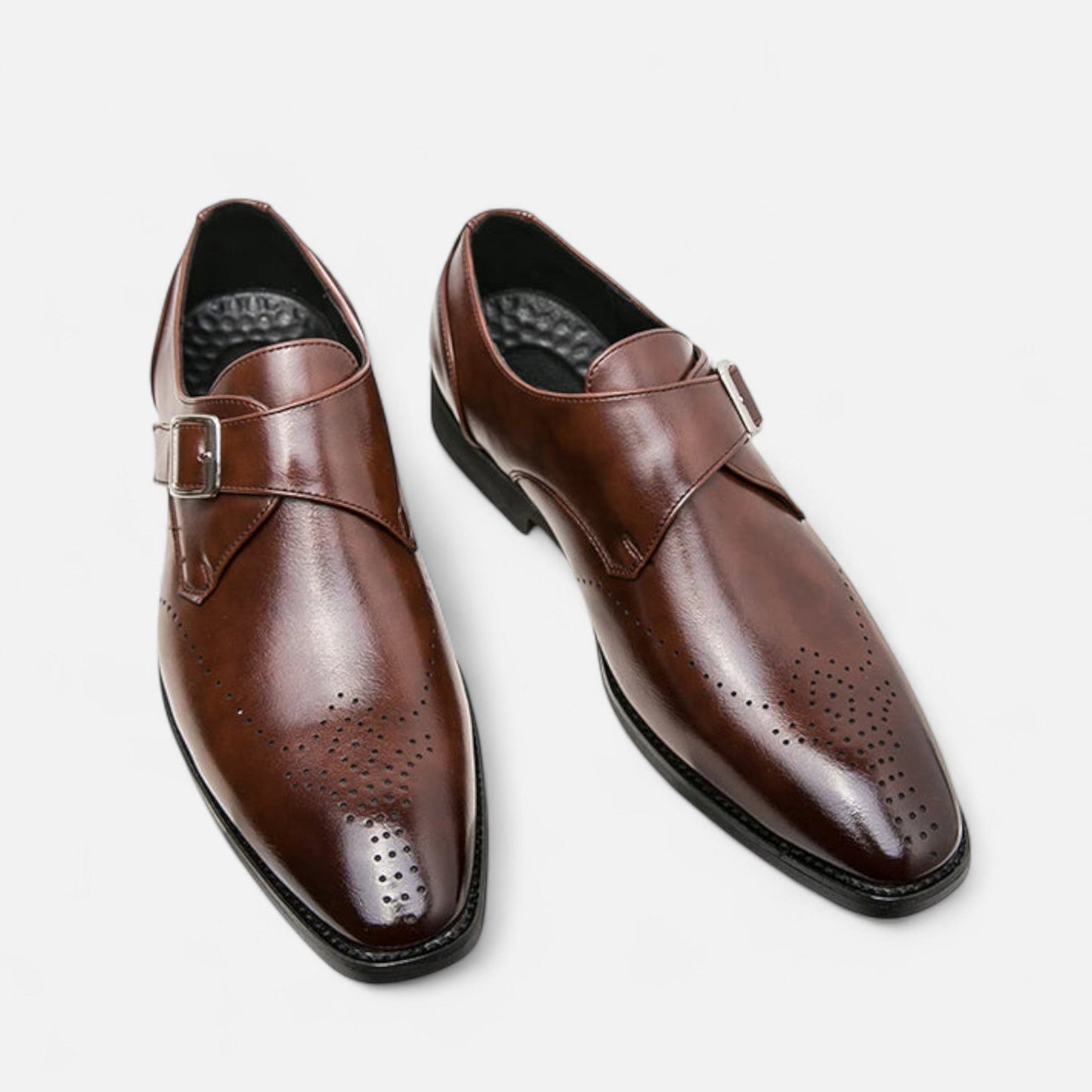 Men's monk strap shoes