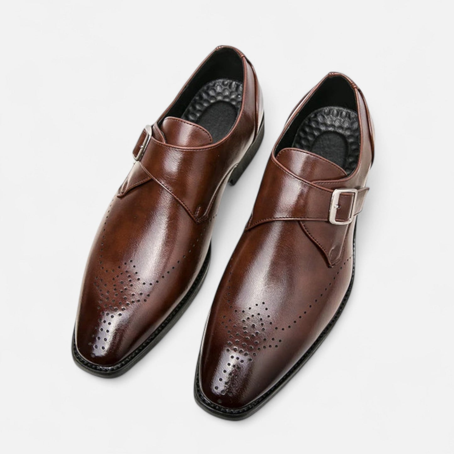 Men's monk strap shoes