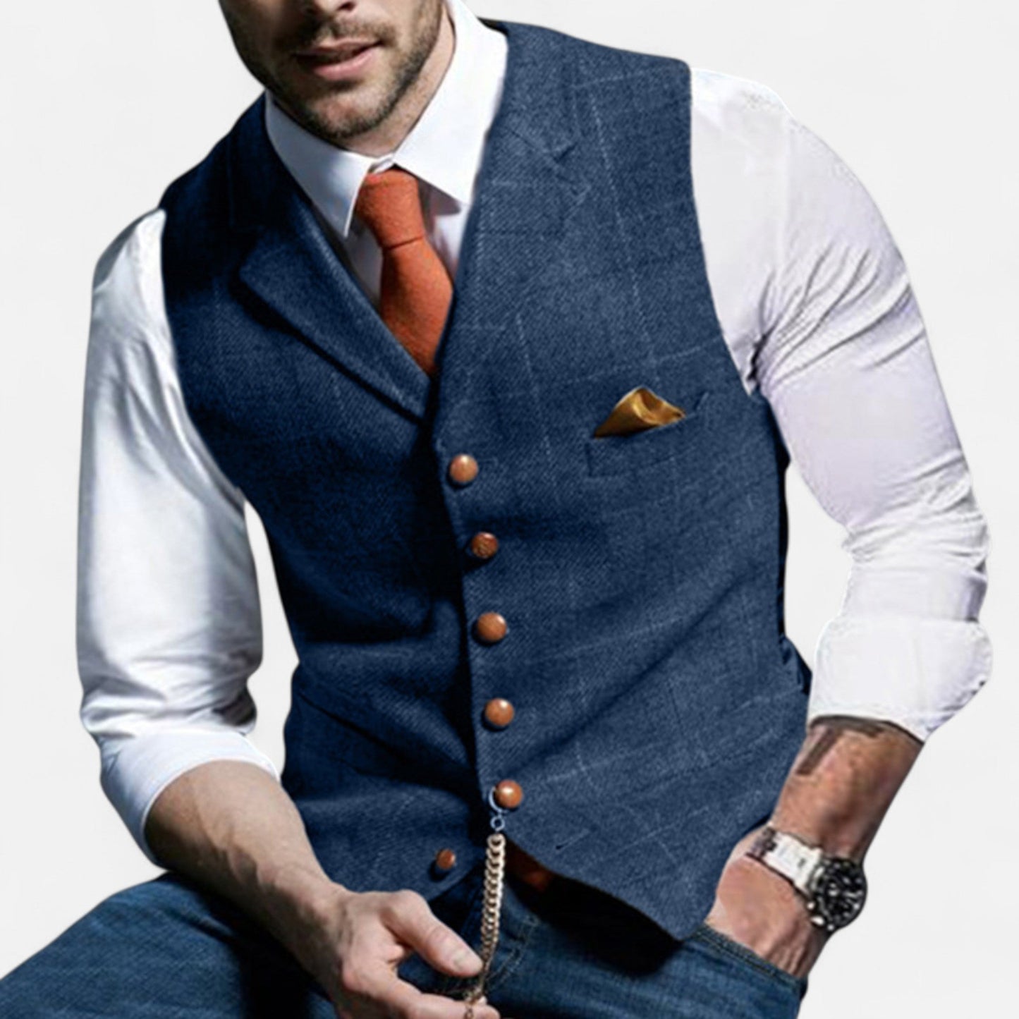 Men's Vest – Classic Cut for Elegance and Style