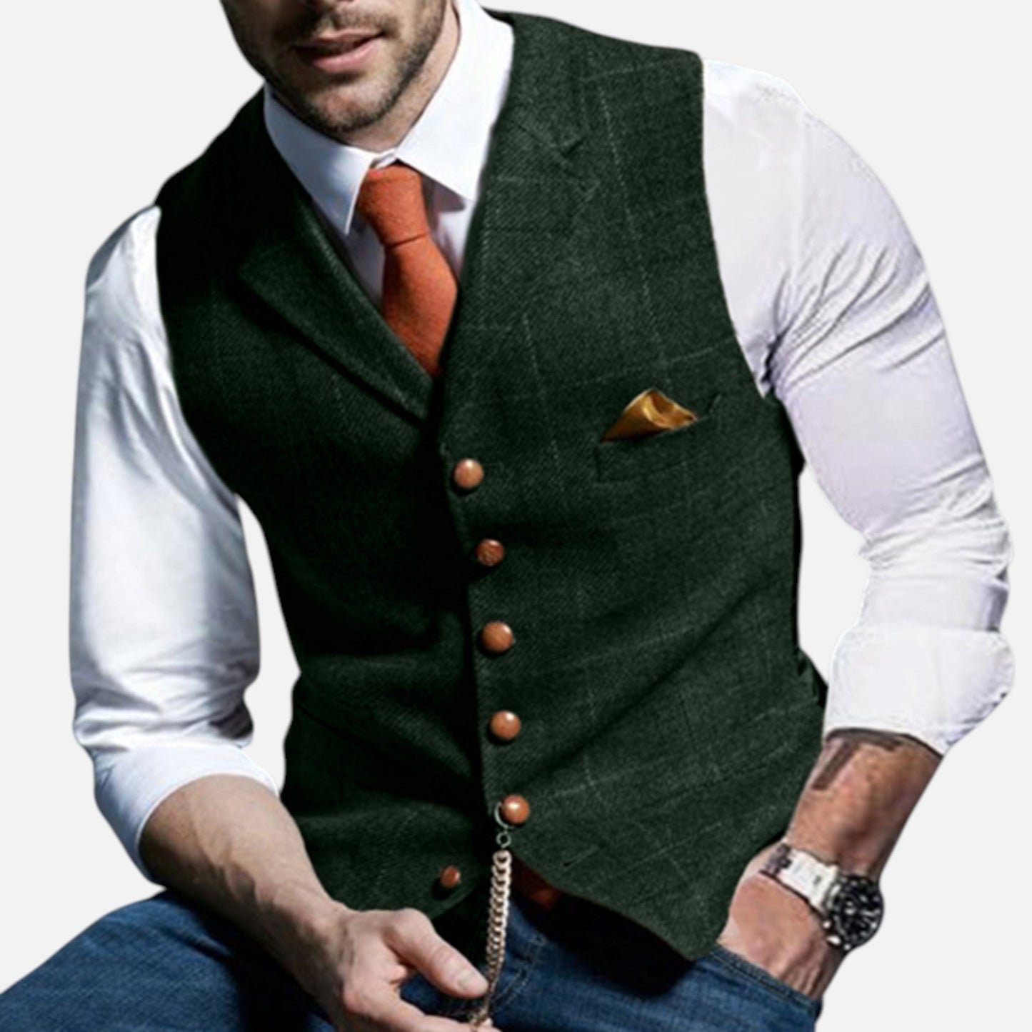 Men's Vest – Classic Cut for Elegance and Style