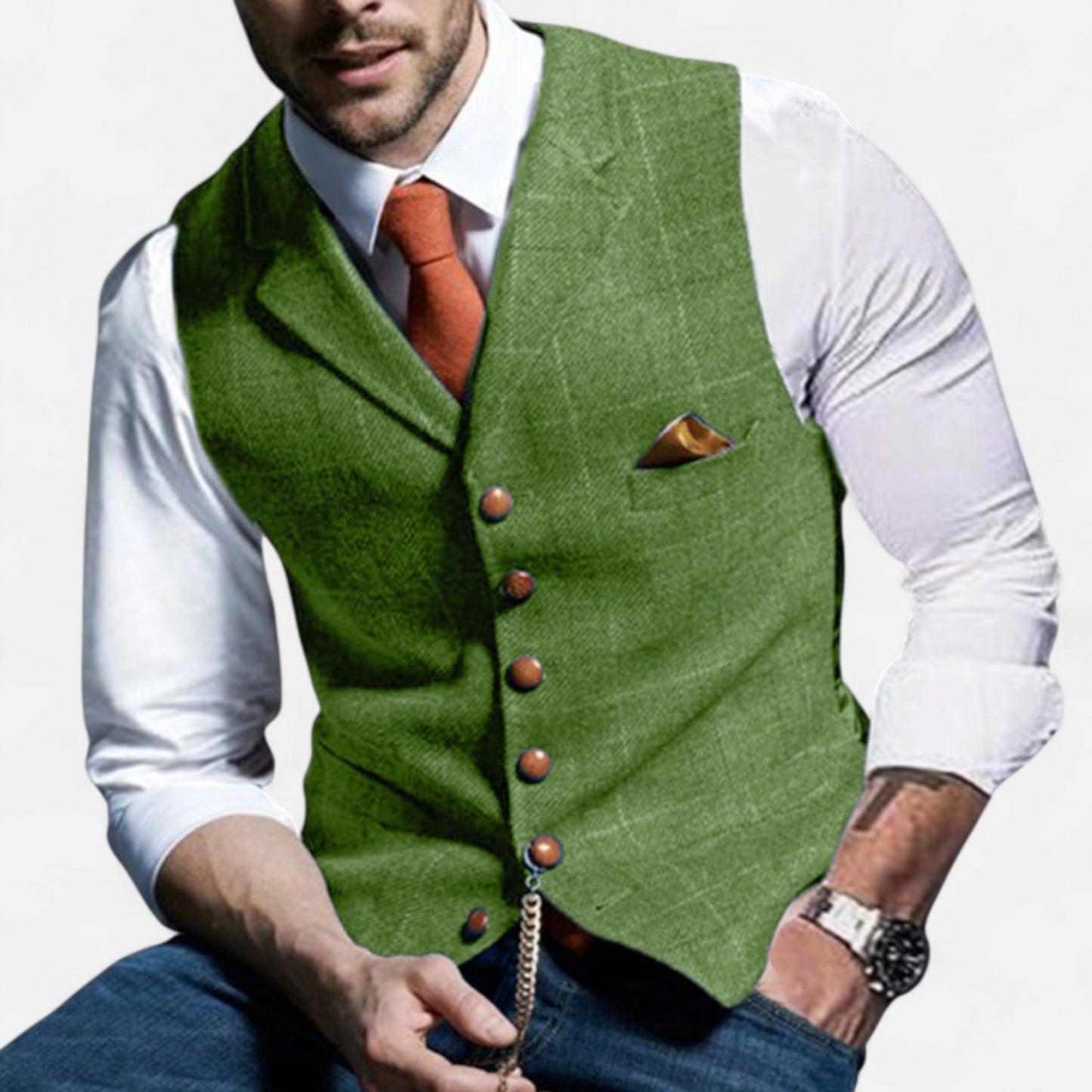 Men's Vest – Classic Cut for Elegance and Style