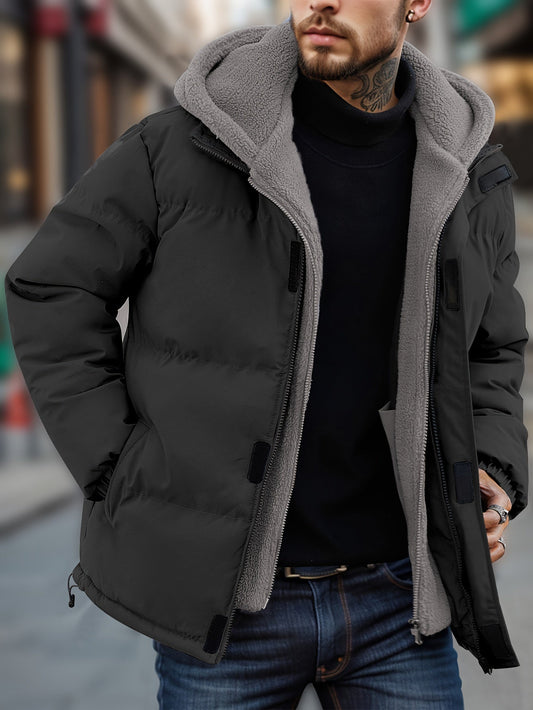 Warmer Puffer-Winterjacke