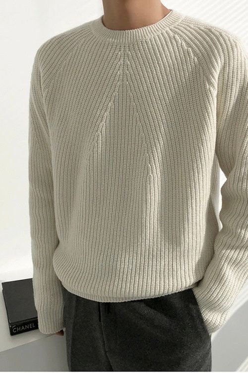 Cillian | Eleganter gerippter Pullover für Männer