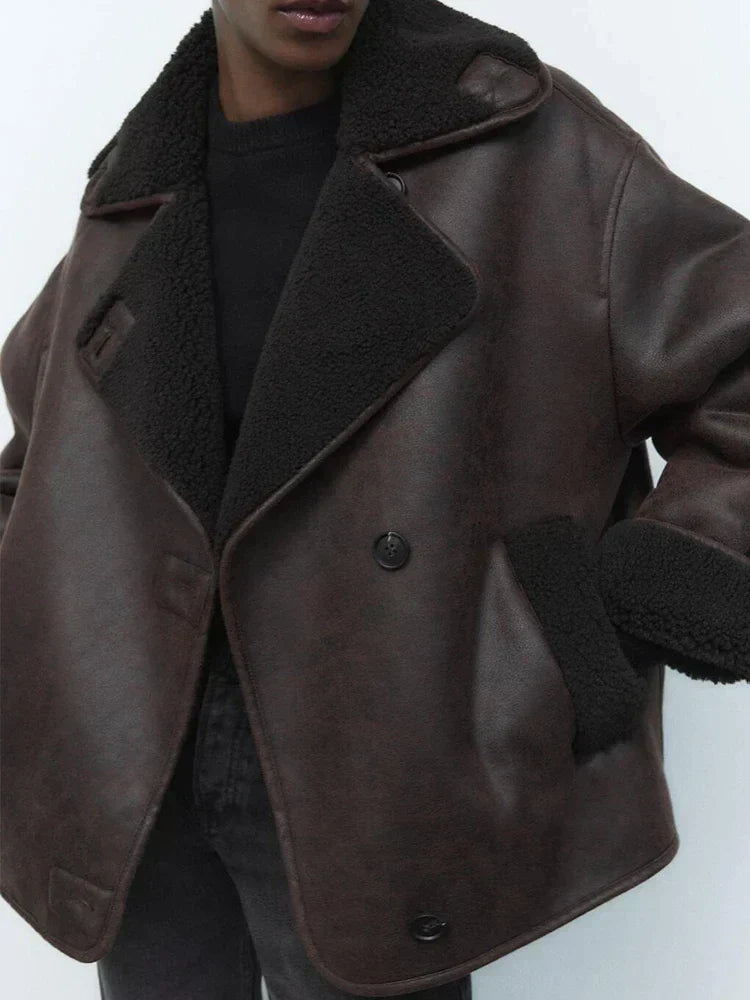 Beatrix | Vintage Lederjacke für Damen
