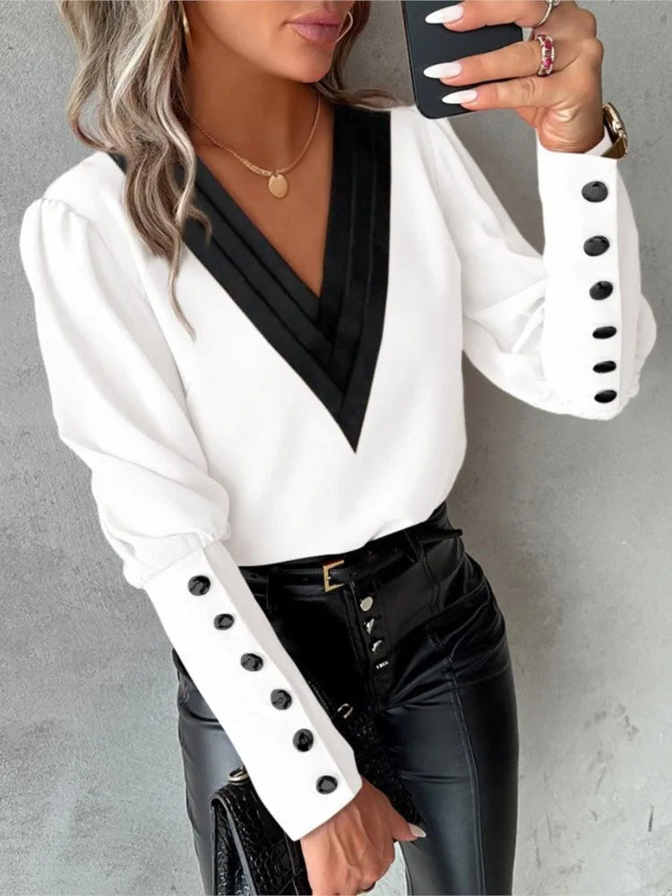 Marjan | Elegante Lässige Bluse Für Frauen