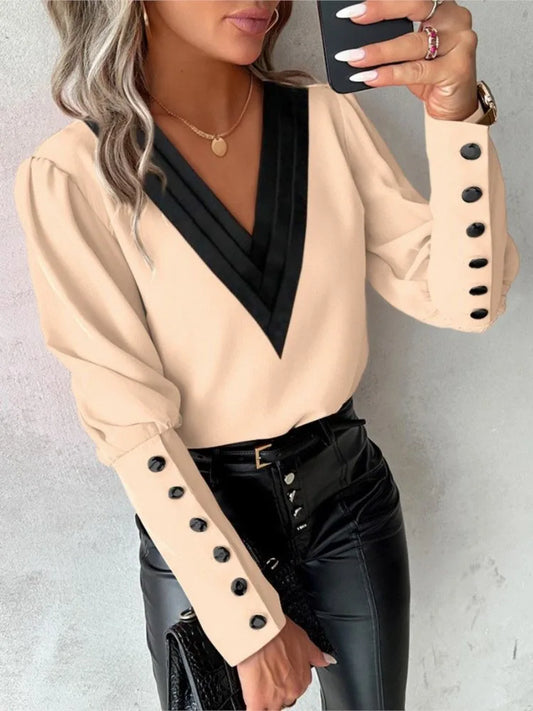 Marjan | Elegante Lässige Bluse Für Frauen