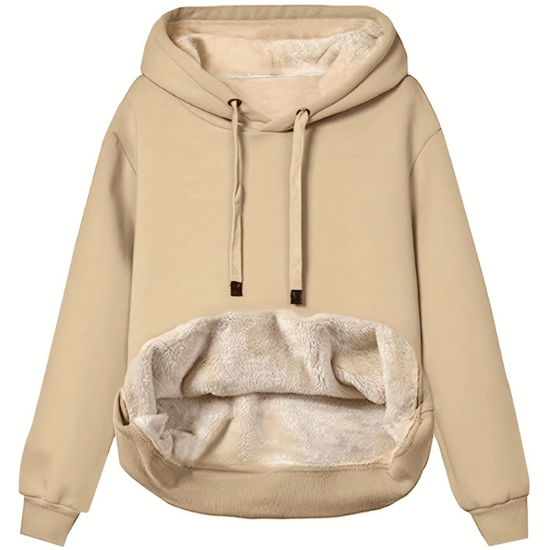 Flora | Warmer leichter Fleecepullover für Frauen