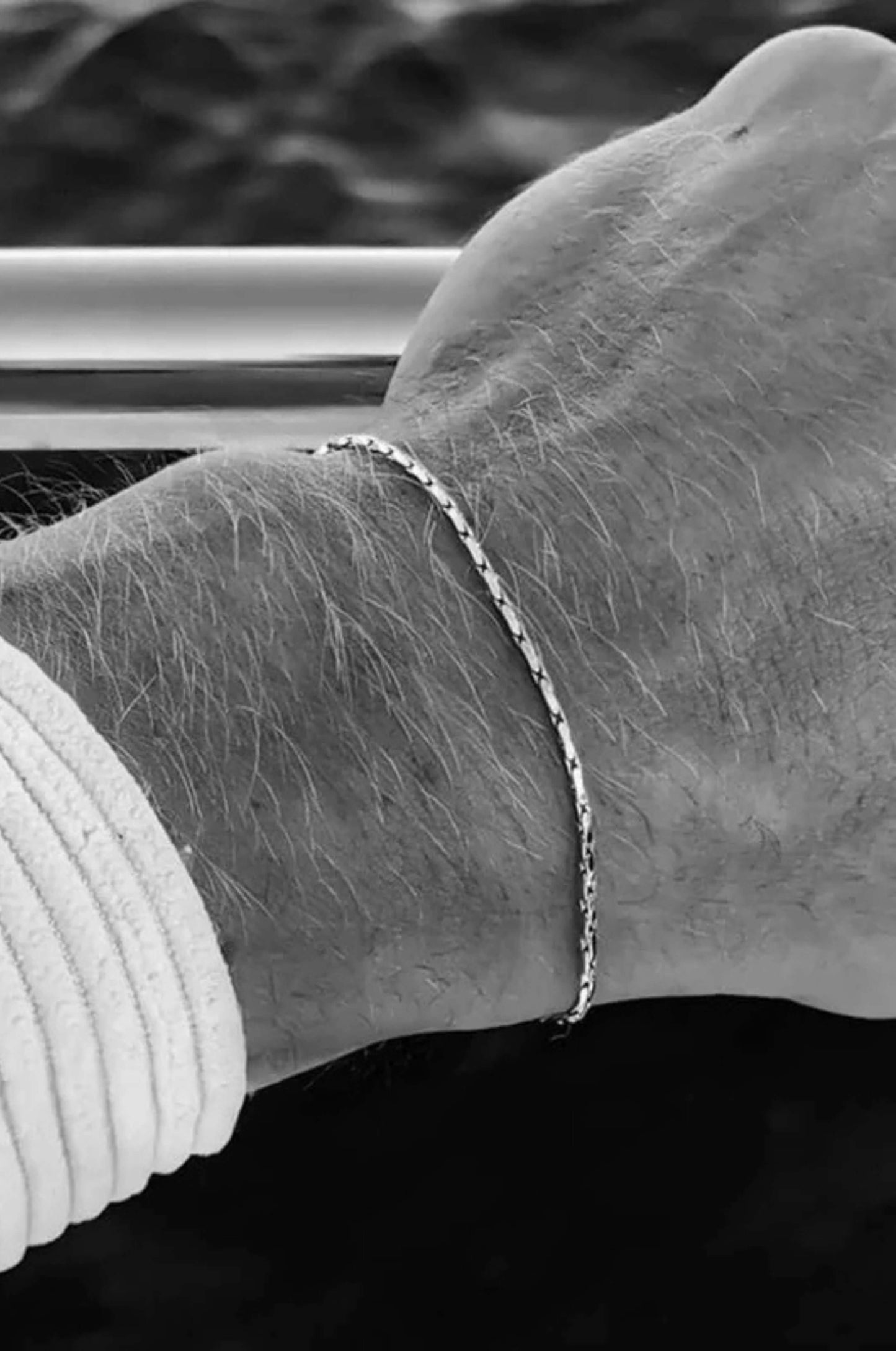 Geometrisches Edelstahlarmband mit Link-Design
