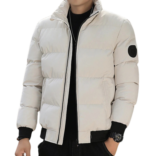 Gepolsterte Winterjacke aus Baumwolle