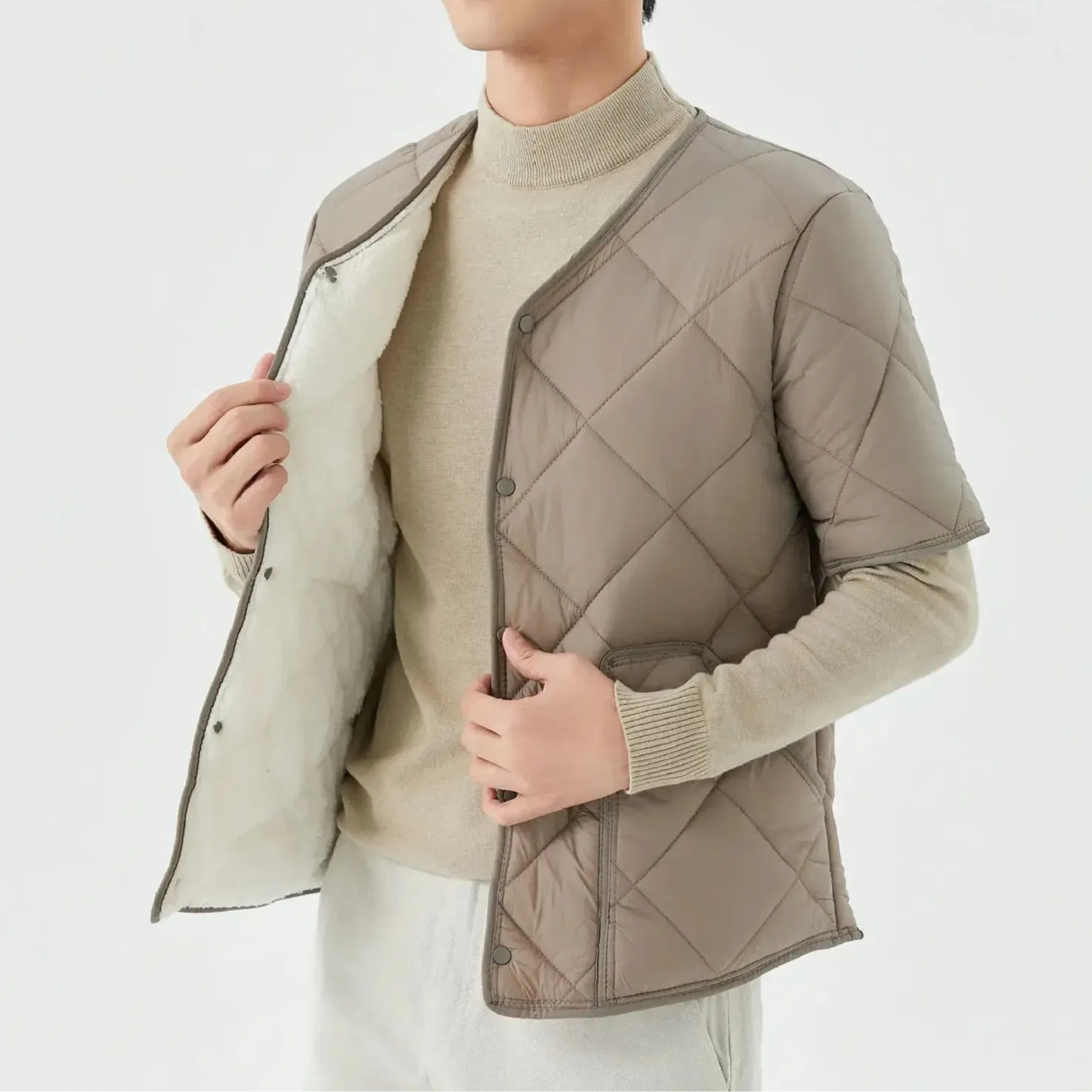 Gestepptes Fleece Weste