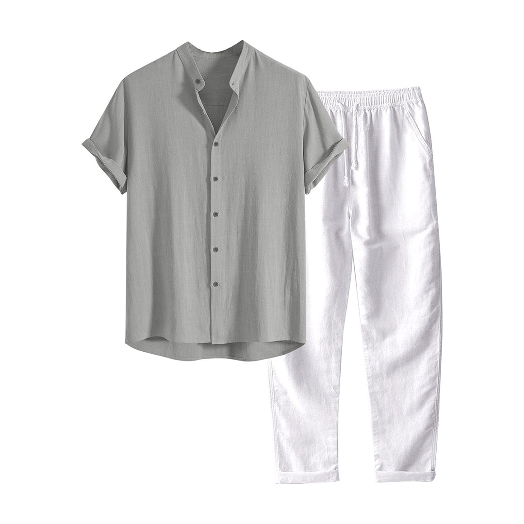 Variant image for Herren Sommer Set Blau Größe M Polyester-7