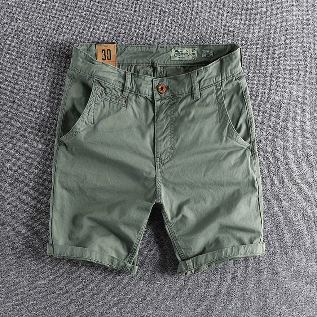 Variant image for Herren Shorts Beige Größe M Baumwolle - Kurze Hosen für Herren, Bequeme Passform, Ideal für Warmes Wetter-6