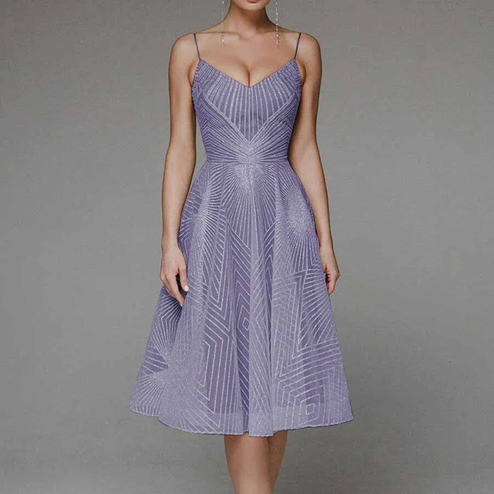 Variant image for Lana | Elegantes Midikleid mit offenem Rücken für Damen-43