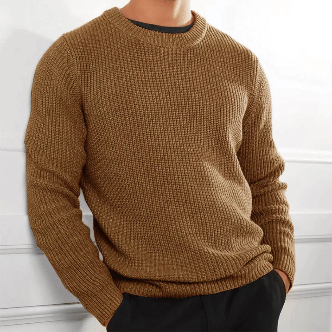 Handgefertigter Crewneck Pullover