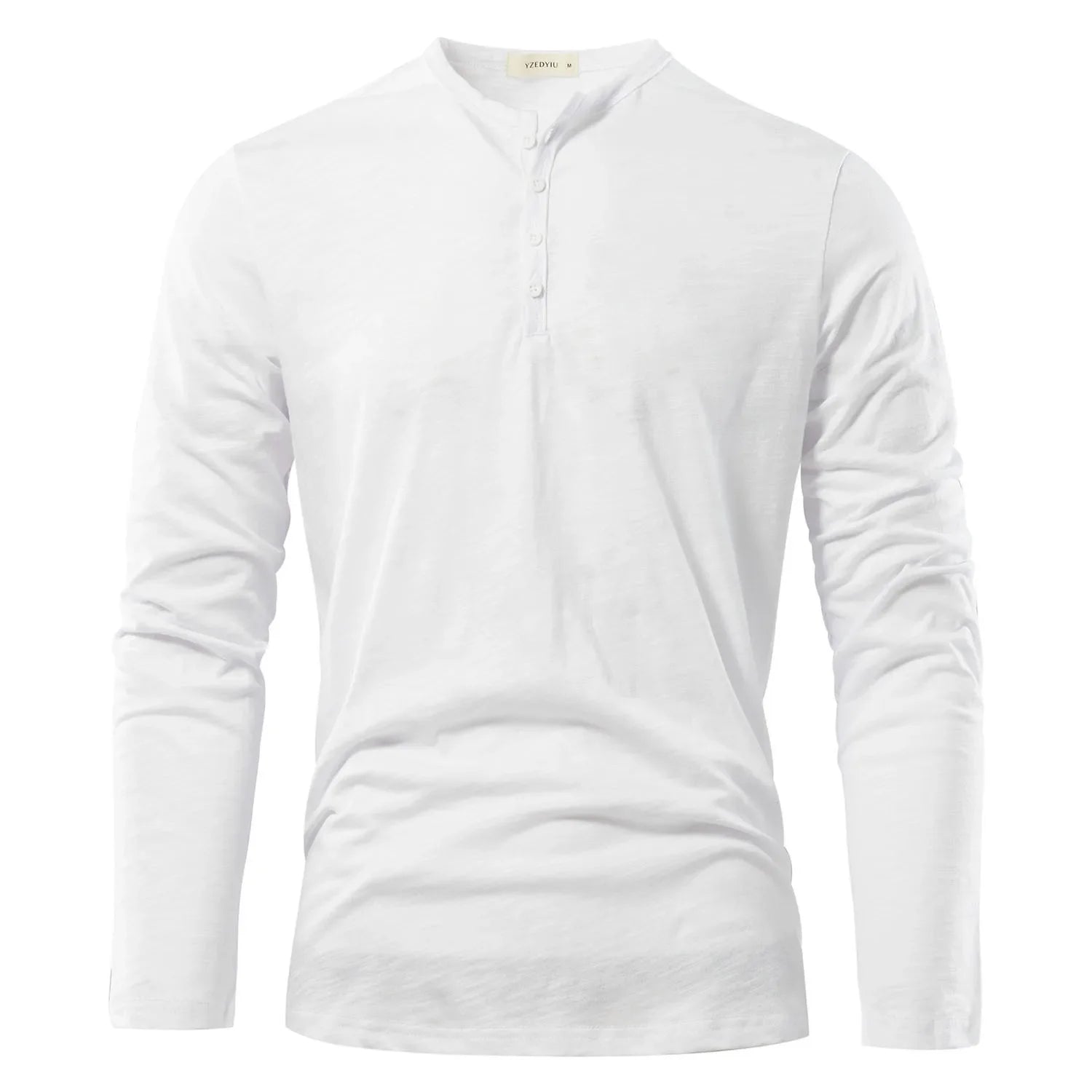 Variant image for Max | Langarm-Henley-Shirt für Herren - Bequemes Hemd für Herren-21