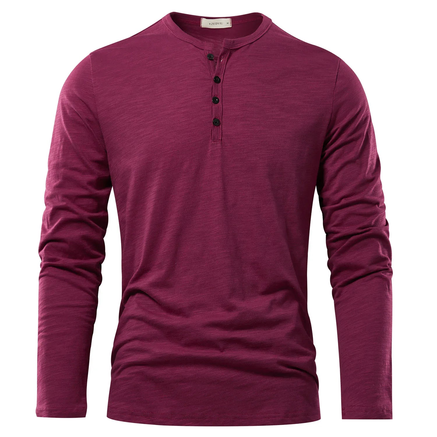 Variant image for Max | Langarm-Henley-Shirt für Herren - Bequemes Hemd für Herren-6
