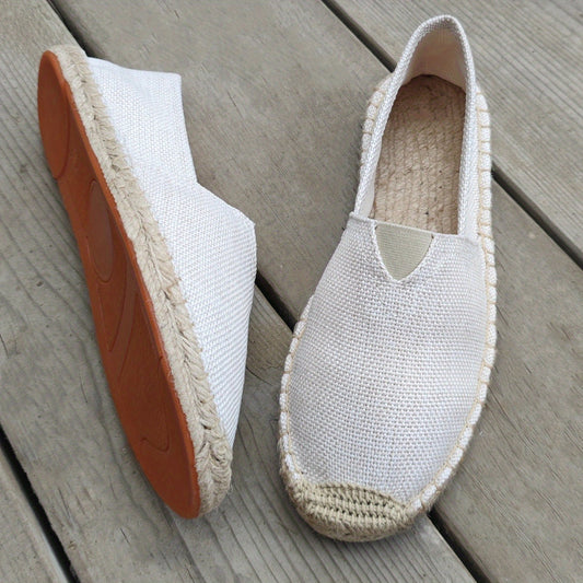 Espadrilles Loafer aus Segeltuch