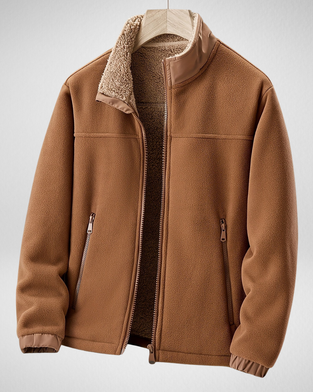 Herren Fleecejacke für Herbst und Winter – Warm, Bequem und Atmungsaktiv 3