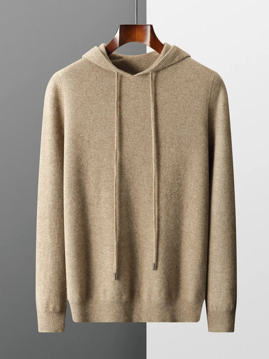 Herren Hoodie aus Wolle