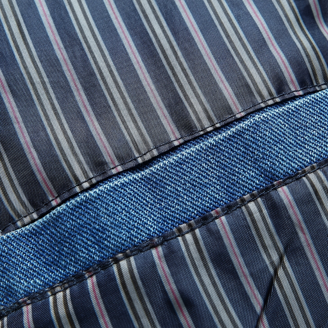 Herren Jeansblazer im Denim-Stil mit Einreihigem Knopfverschluss – Lässige, Lockere Passform für Herbst und Frühling 6