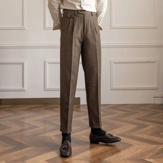 Pantaloni Eleganti Classici da Uomo