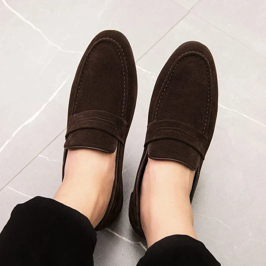 Herren Loafers aus Faux-Suède