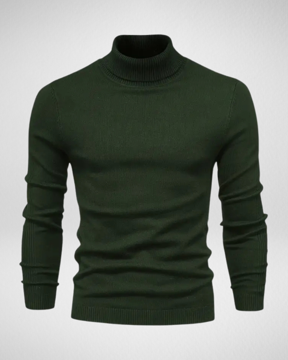 Herren Rollkragenpullover in schmaler Passform aus weichem Strickstoff – Ideal für Herbst und Winter 8