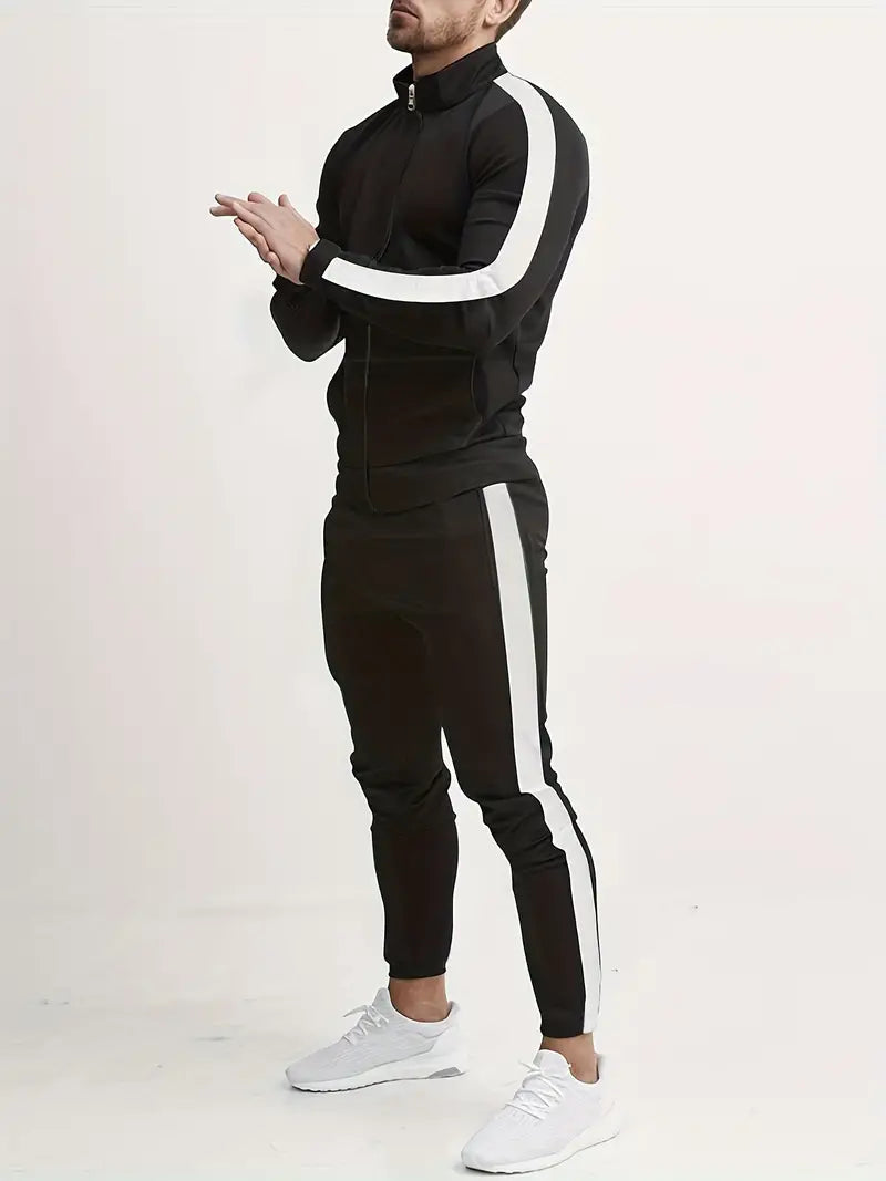 Herren Slim Fit Trainingsanzug