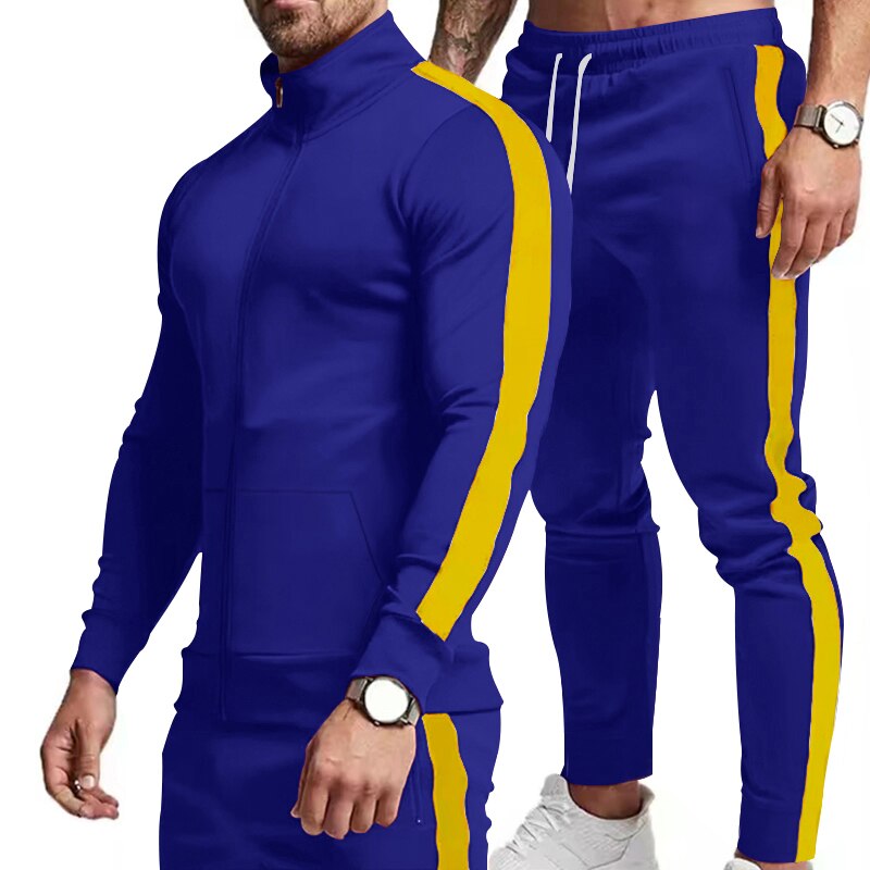Herren Slim Fit Trainingsanzug