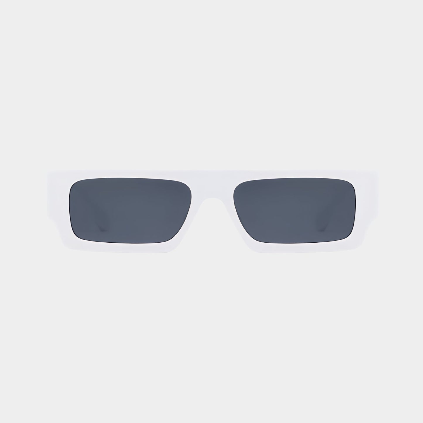 Men's sunglasses with angular design and UV protection