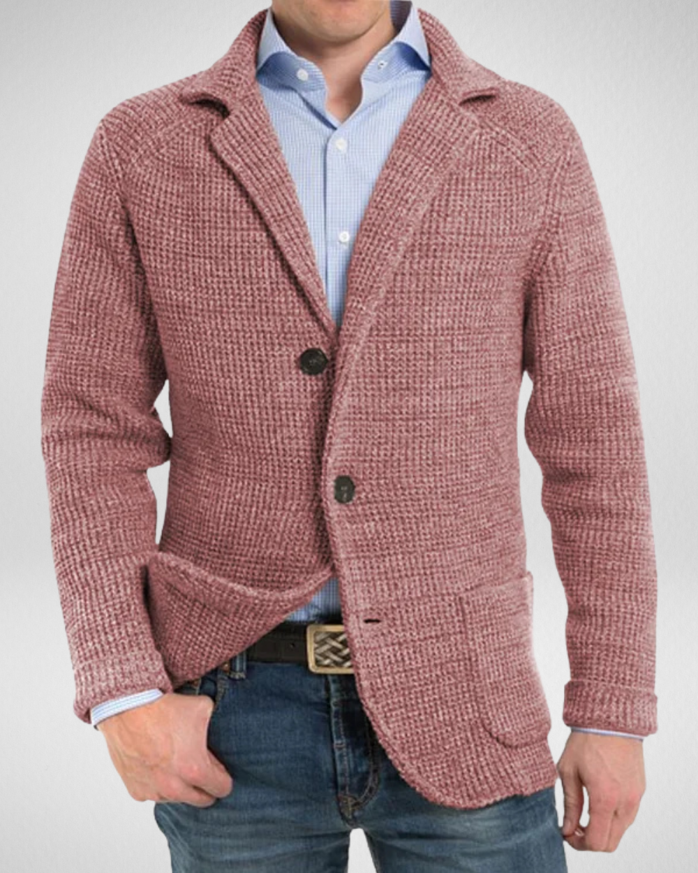 Herren Strickblazer – Eleganter und Bequemer Freizeit- und Businesslook 6