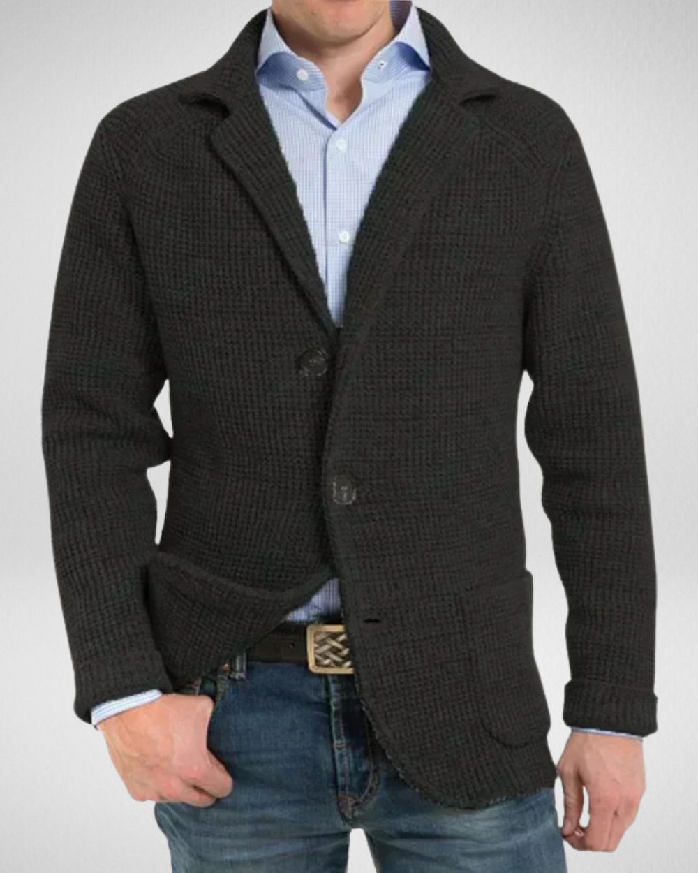 Herren Strickblazer – Eleganter und Bequemer Freizeit- und Businesslook 7