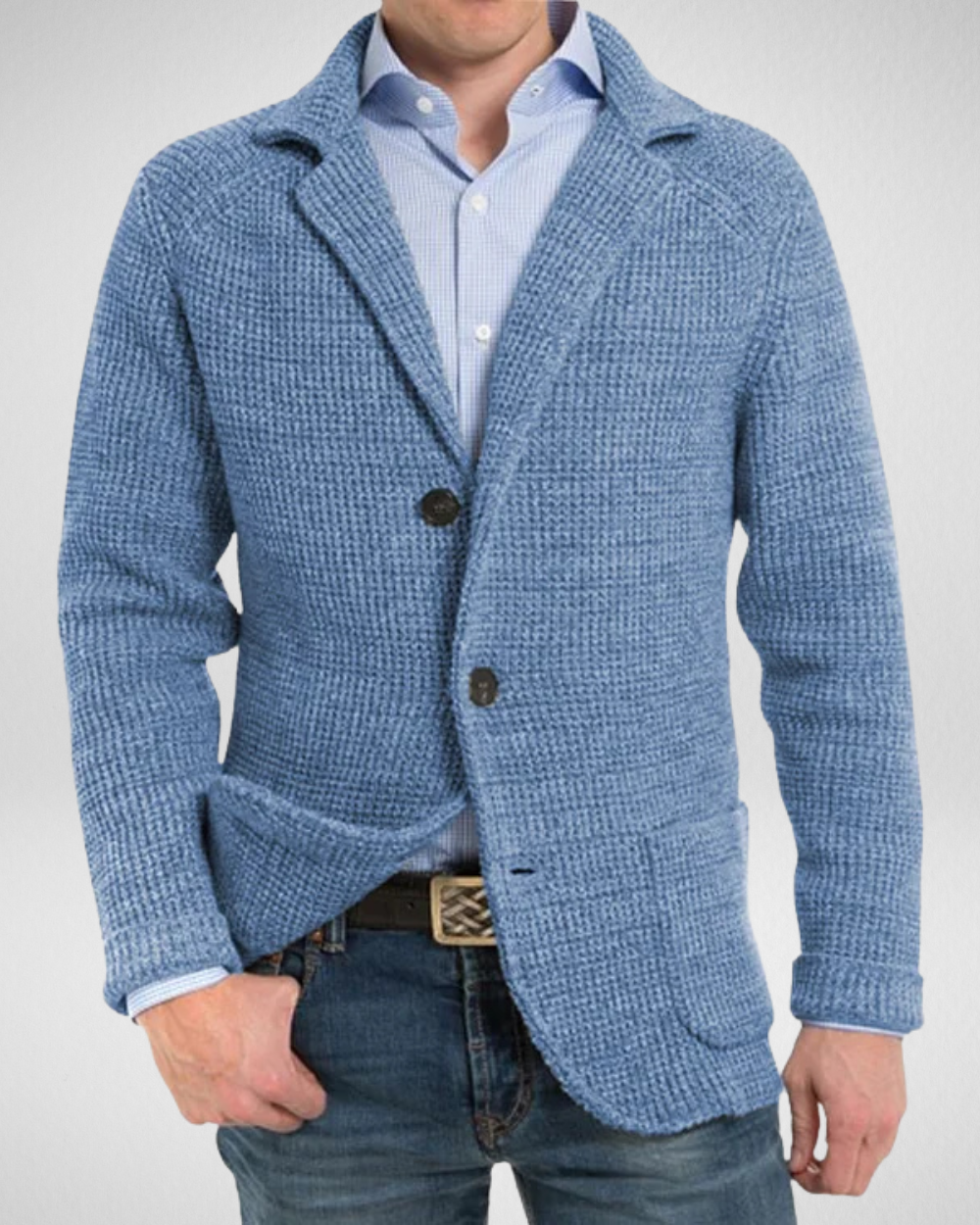 Herren Strickblazer – Eleganter und Bequemer Freizeit- und Businesslook 8