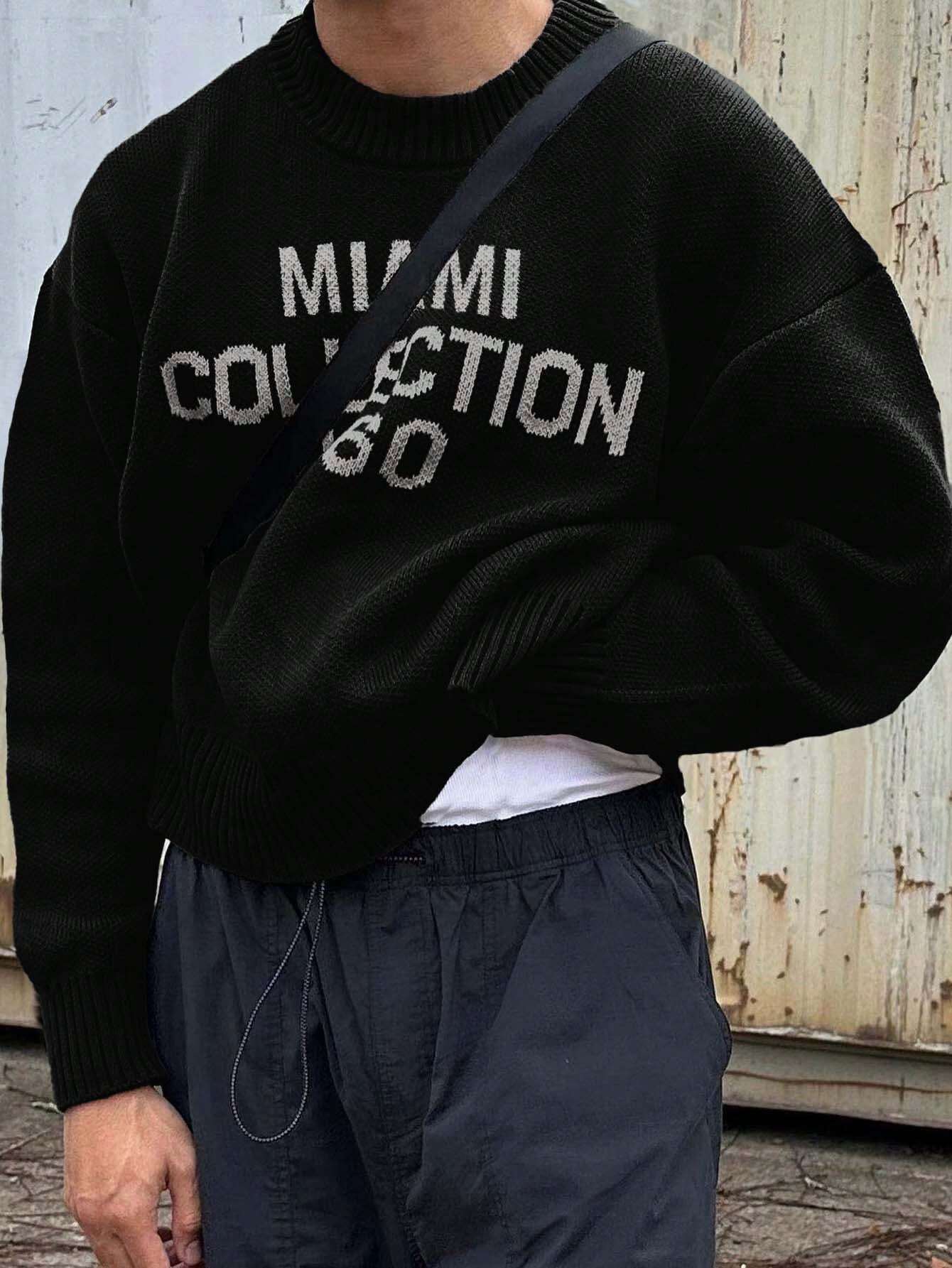 Oversized Miami Strickpullover