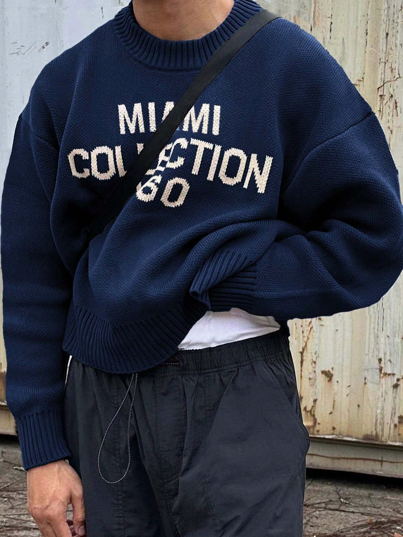 Oversized Miami Strickpullover