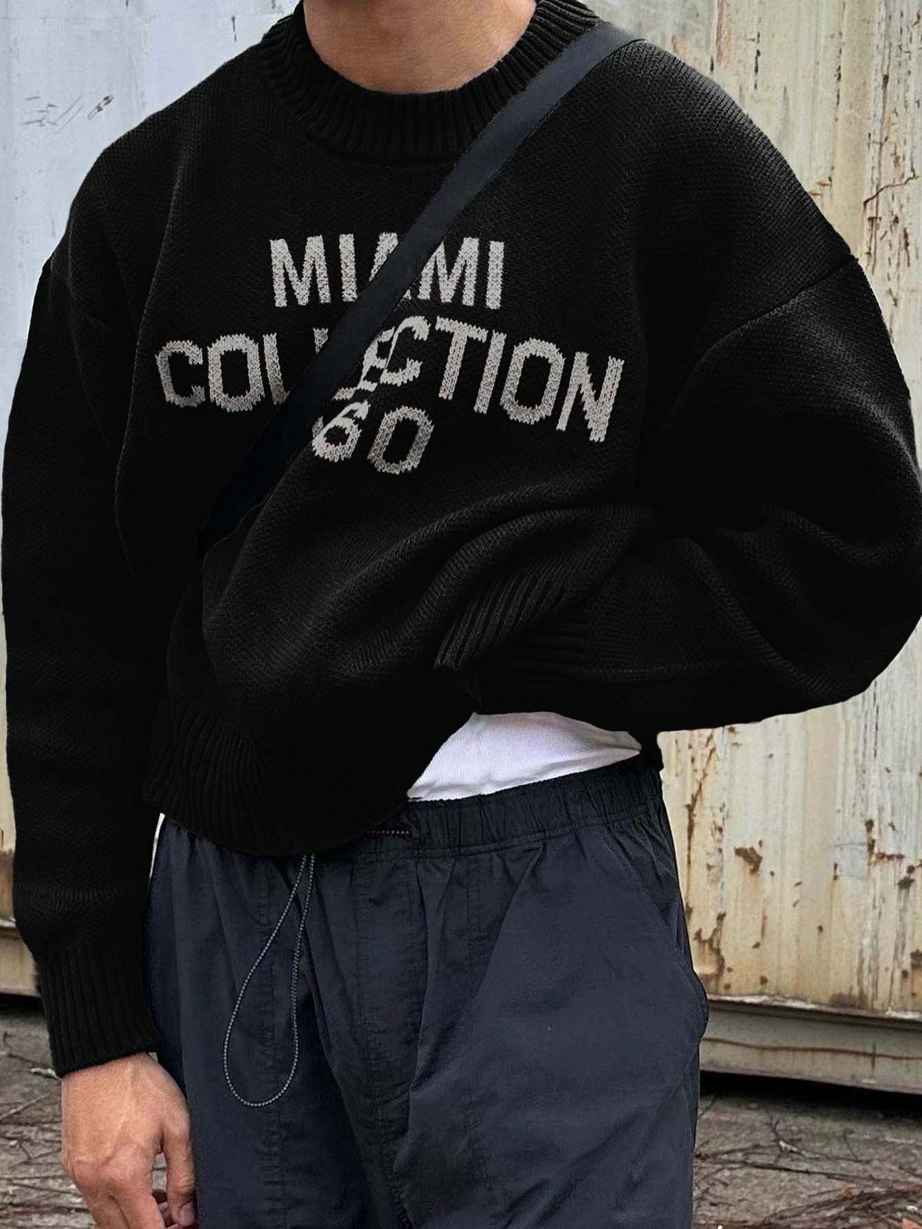Oversized Miami Strickpullover