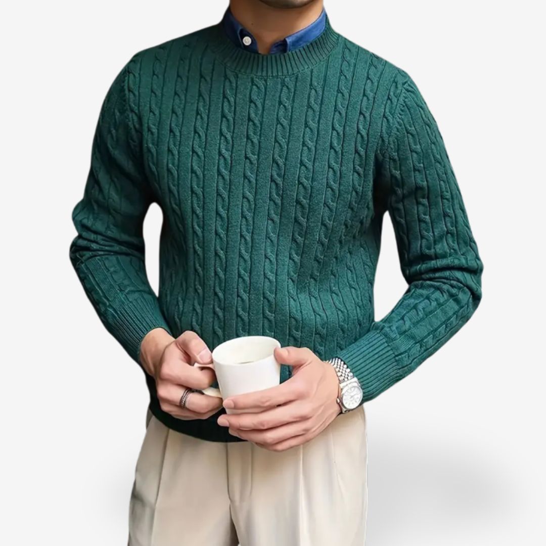 Men's knitted sweater