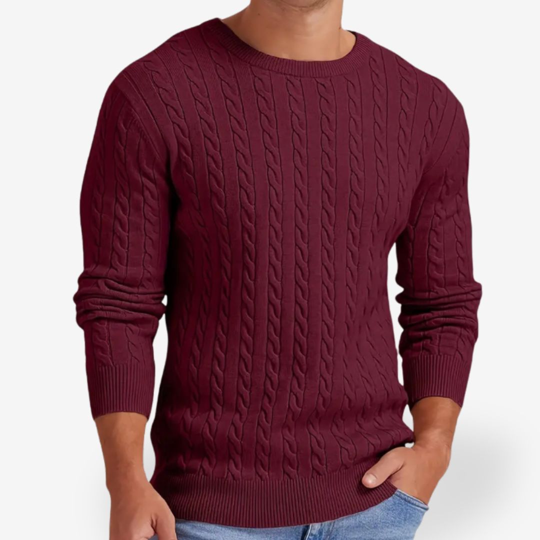 Men's knitted sweater