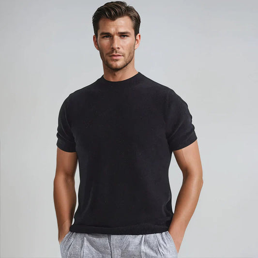 John | Herren T-Shirt aus Cashwool