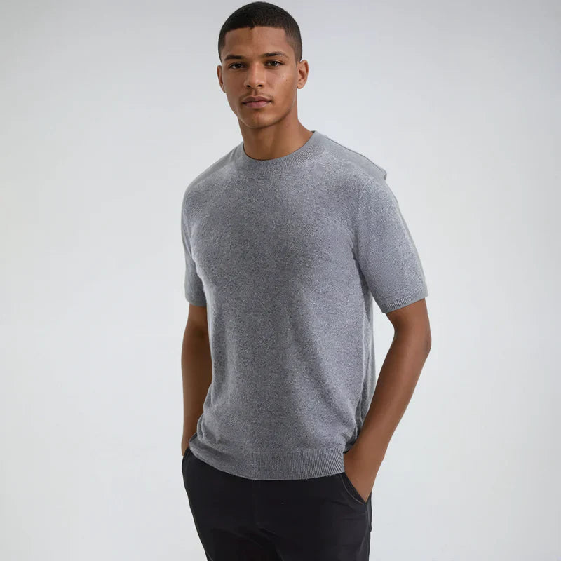 John | Herren T-Shirt aus Cashwool