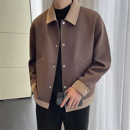 Chaqueta cortavientos para hombre para otoño