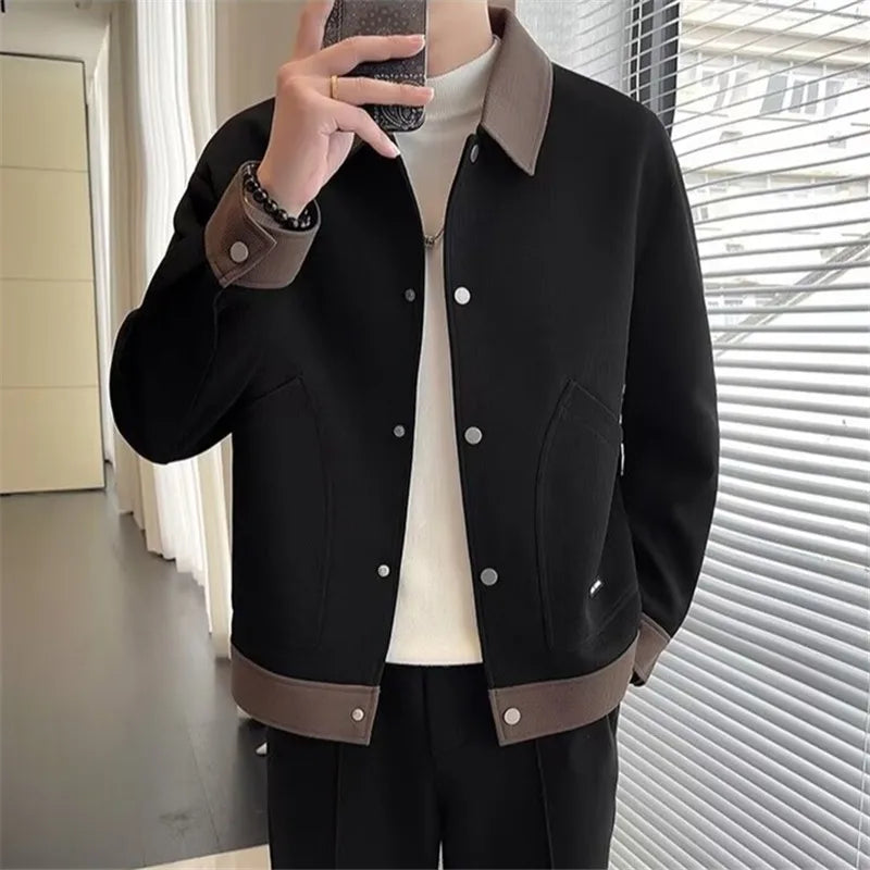 Chaqueta cortavientos para hombre para otoño